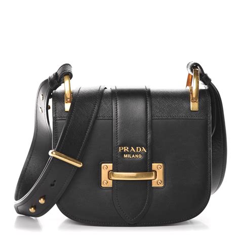 prada pionniere bag black|PRADA City Calf Saffiano Pionniere Bag Cotto Black.